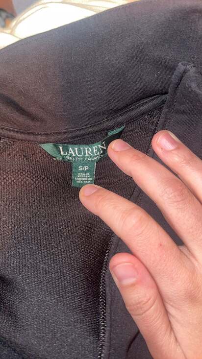 Lauren Ralph Lauren Stretch Cotton-Blend Full-Zip Active Jacket - Picture 5 of 5